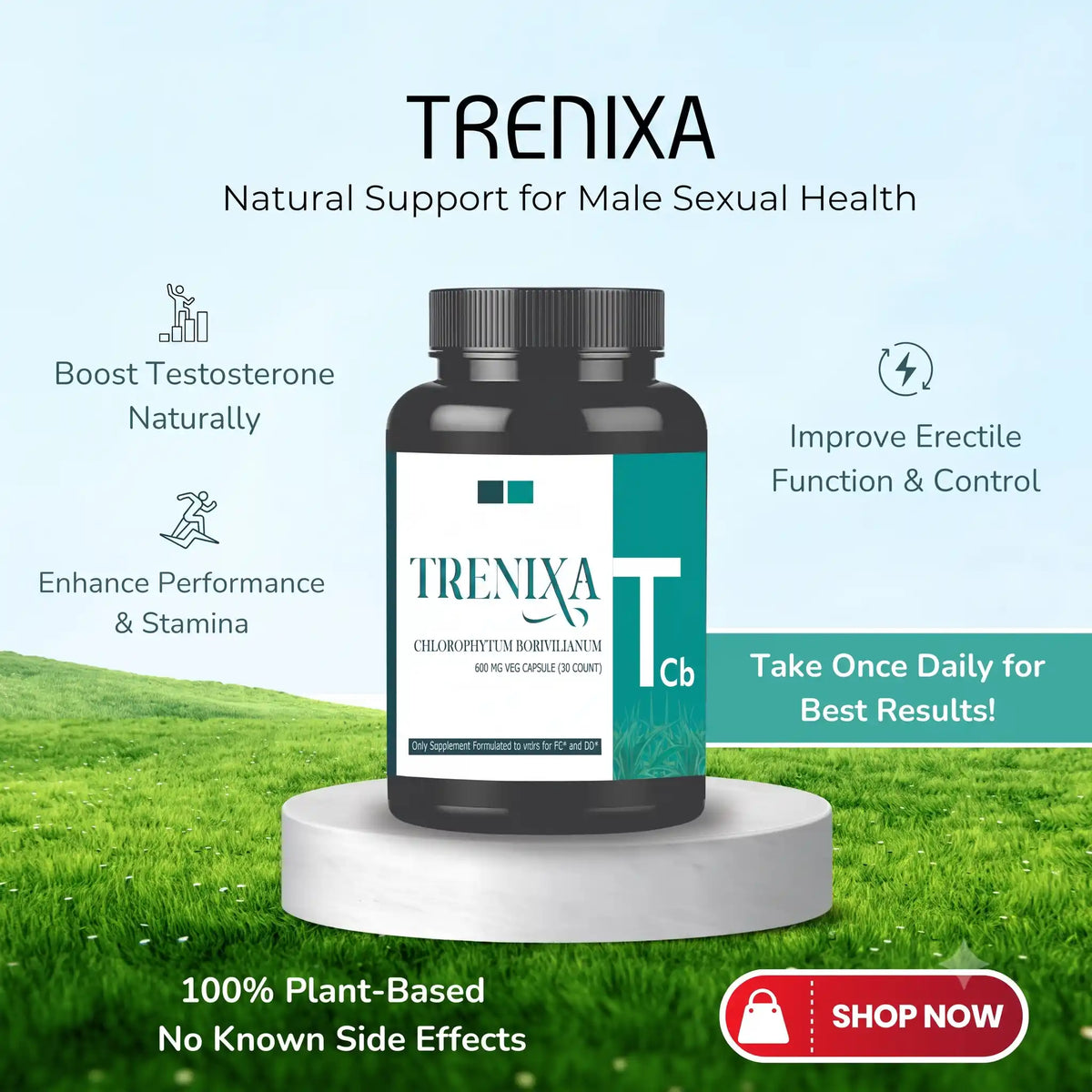 Trenixa – Enhances Stamina, Strength & overall performance